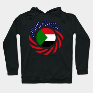 Sudanese American Multinational Patriot Flag Series Hoodie